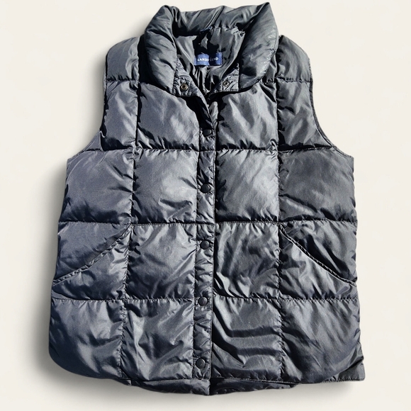 Lands’ End Puffer Vest | Black | Goose Down | Lightweight | Size Small - Picture 1 of 6
